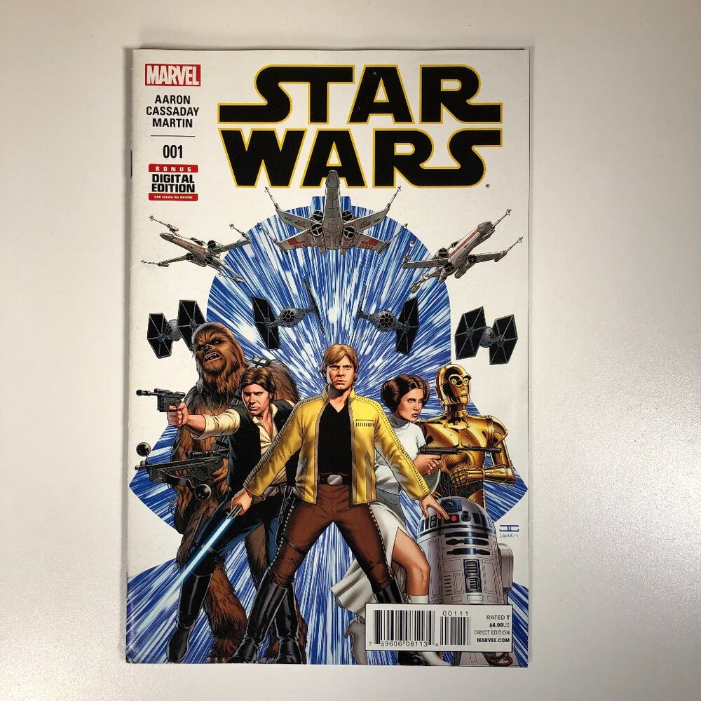 Star Wars Marvel Comics 2015 Book 1: Skywalker Strikes by Aaron Cassaday Martin